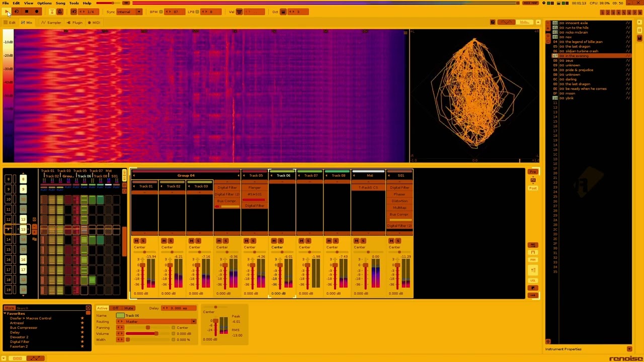 Burn - Renoise Drum & Bass
