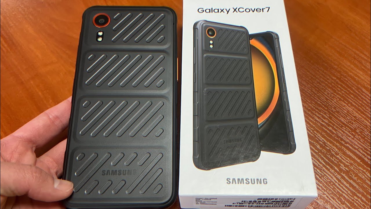 Samsung Xcover 7 5G (G556) IP68 Unboxing