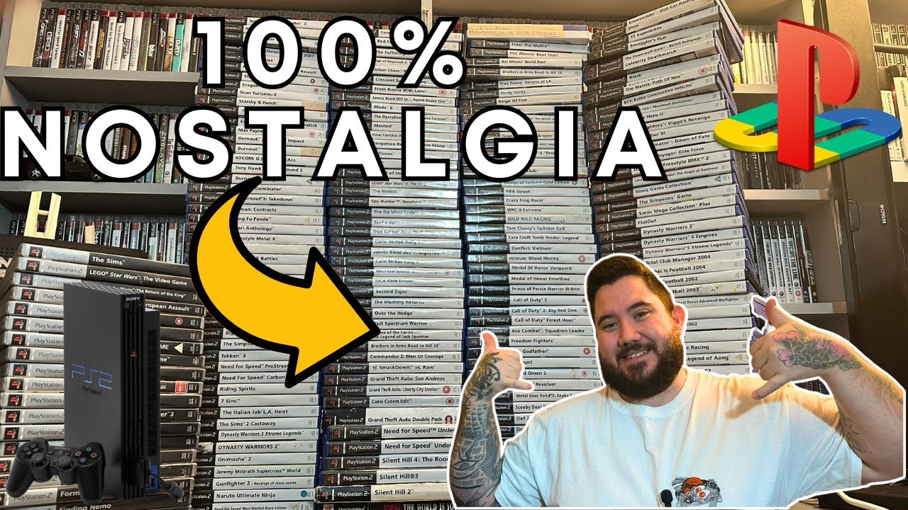 THE NOSTALGIA IS REAL! - This Is WHY I LOVE The PlayStation 2! (Full Collection Tour)