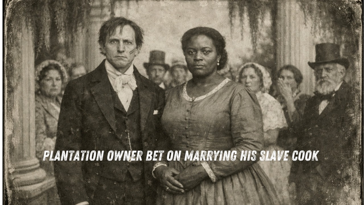 He Bet on Marrying His Slave Cook – What She Did Next Shocked 1854