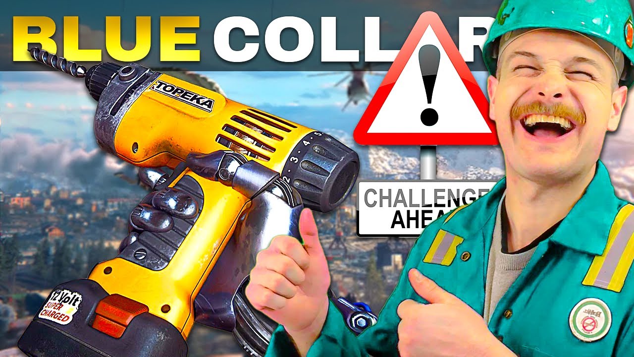 Warzone NAIL GUN ONLY Challenge – Can I Win With No Guns?!