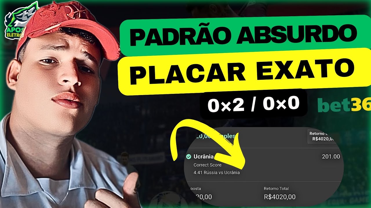Padr&atilde;o absurdo de Placar Exato - Futebol Virtual Bet365
