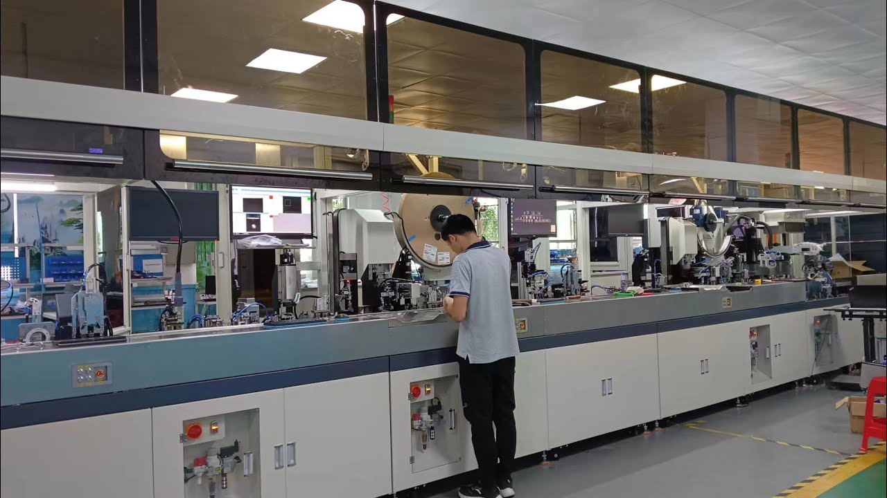 Fakra Cable assembly automated assembly line | Fakra Connector cable Assembly line | assembly line
