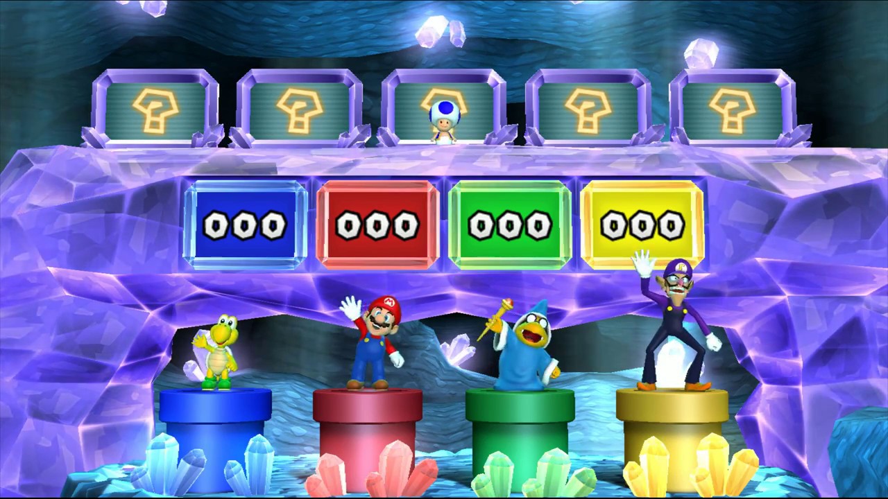 Mario Party 9 Choice Challenge - Koopa Troopa vs Mario vs Kamek vs Waluigi Gameplay | MARIOGAMINGHUB