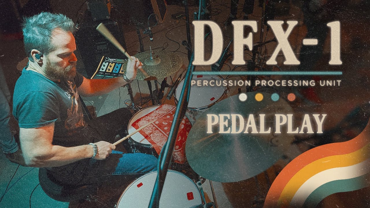 Walrus Audio Pedal Play: DFX-1 Percussion Processing Unit