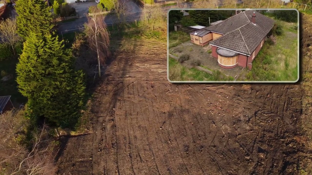 Bungalow & Garden now cleared for new Lidl 25-Nov-2023 update