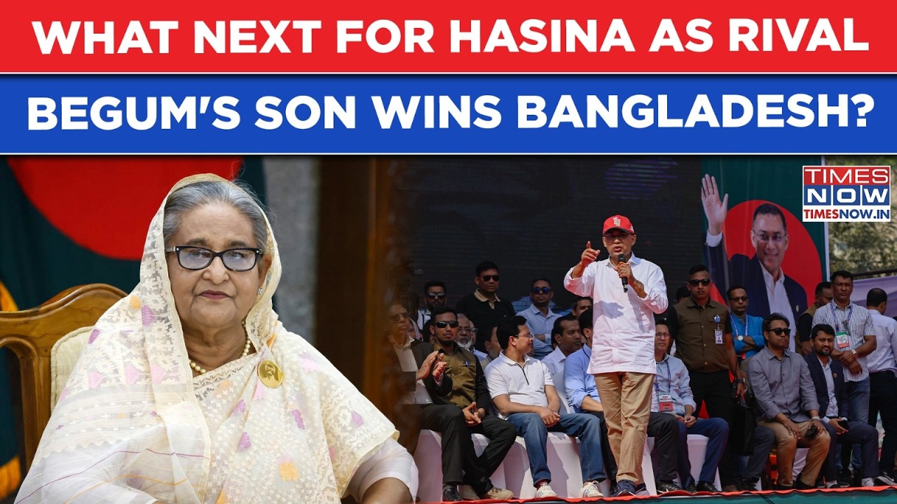 BNP Sweeps Bangladesh: What Next For Sheikh Hasina As Arch-Rival Begum's Son Tarique Rahman Wins?