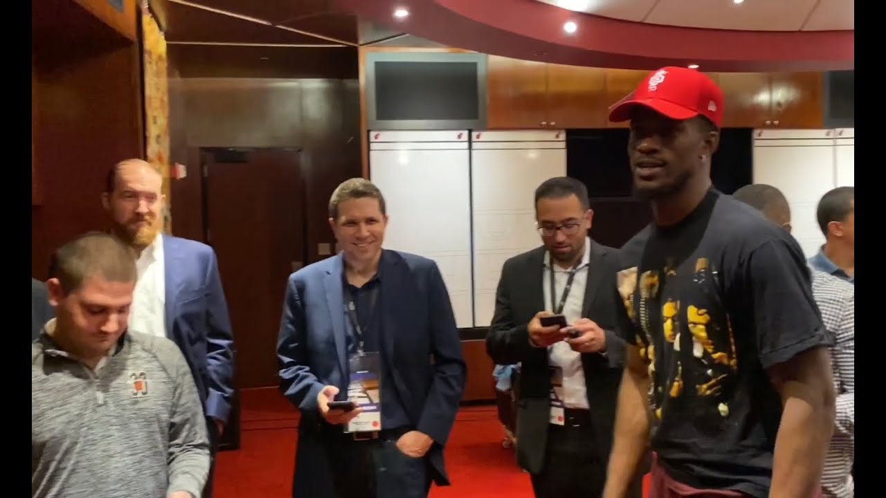 Bam Adebayo Is Furious Jimmy Butler Got A Special Goran Dragić Dragon Hat