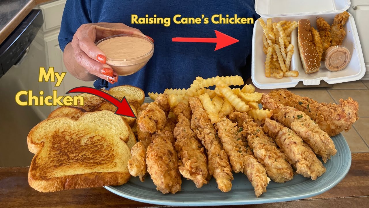 Making Raising Cane's Chicken At Home