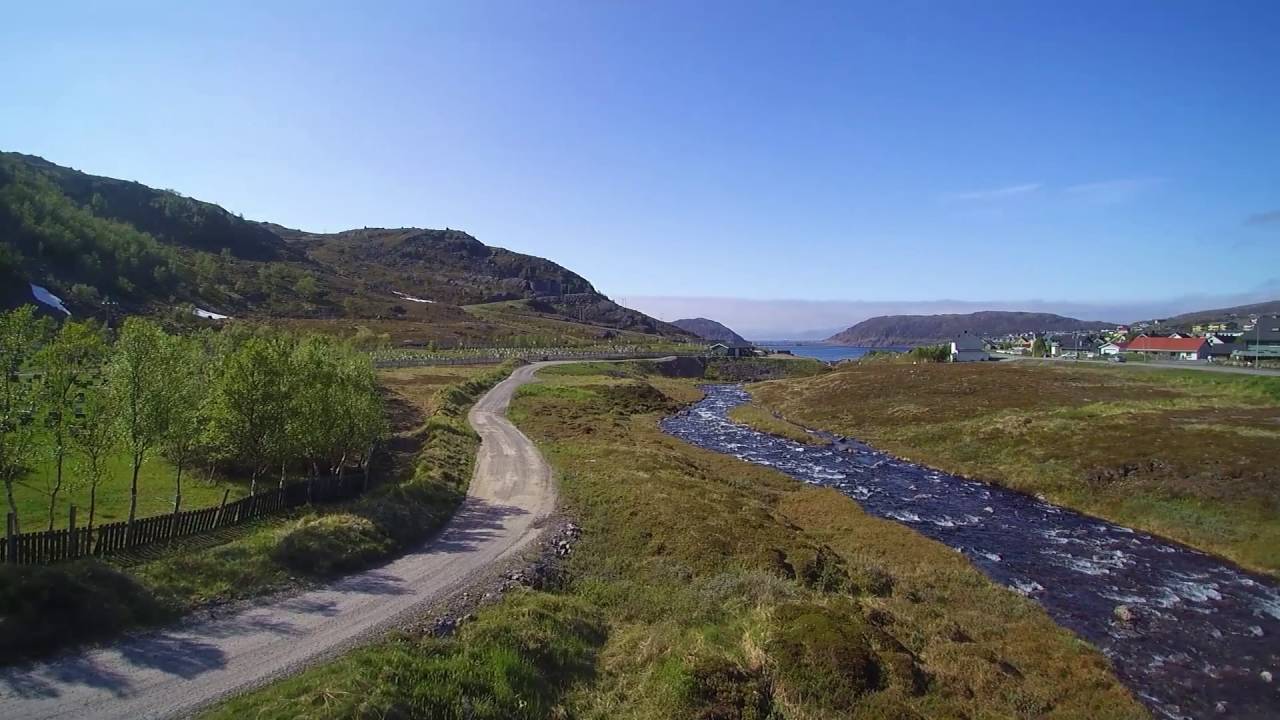Test Typhoon Q500 4K Fjordadalen Rypefjord, Hammerfest