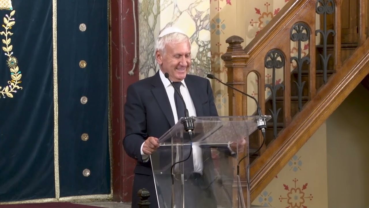 Conférence Rabbin Dahan : Le Peuple Elu : Mots d'introduction par Monsieur Guy Bensoussan