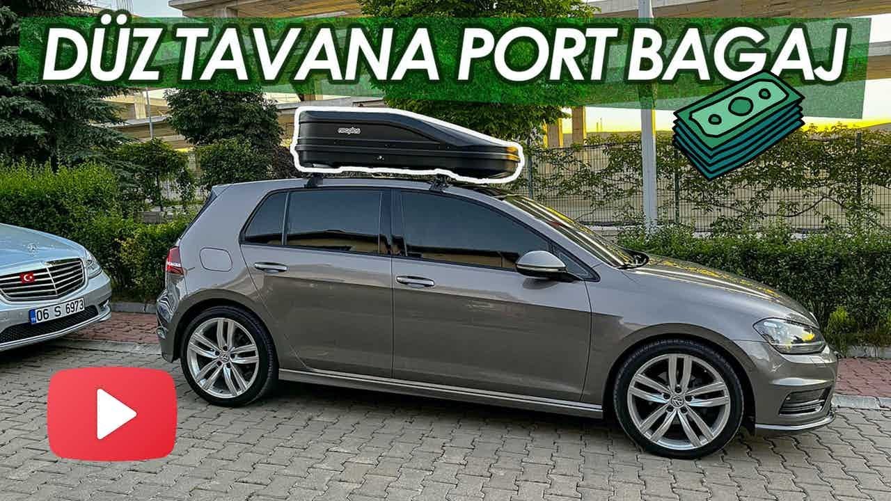 Düz Tavana Port Bagaj | Golf Yaz Detay-Koruma | Vlog