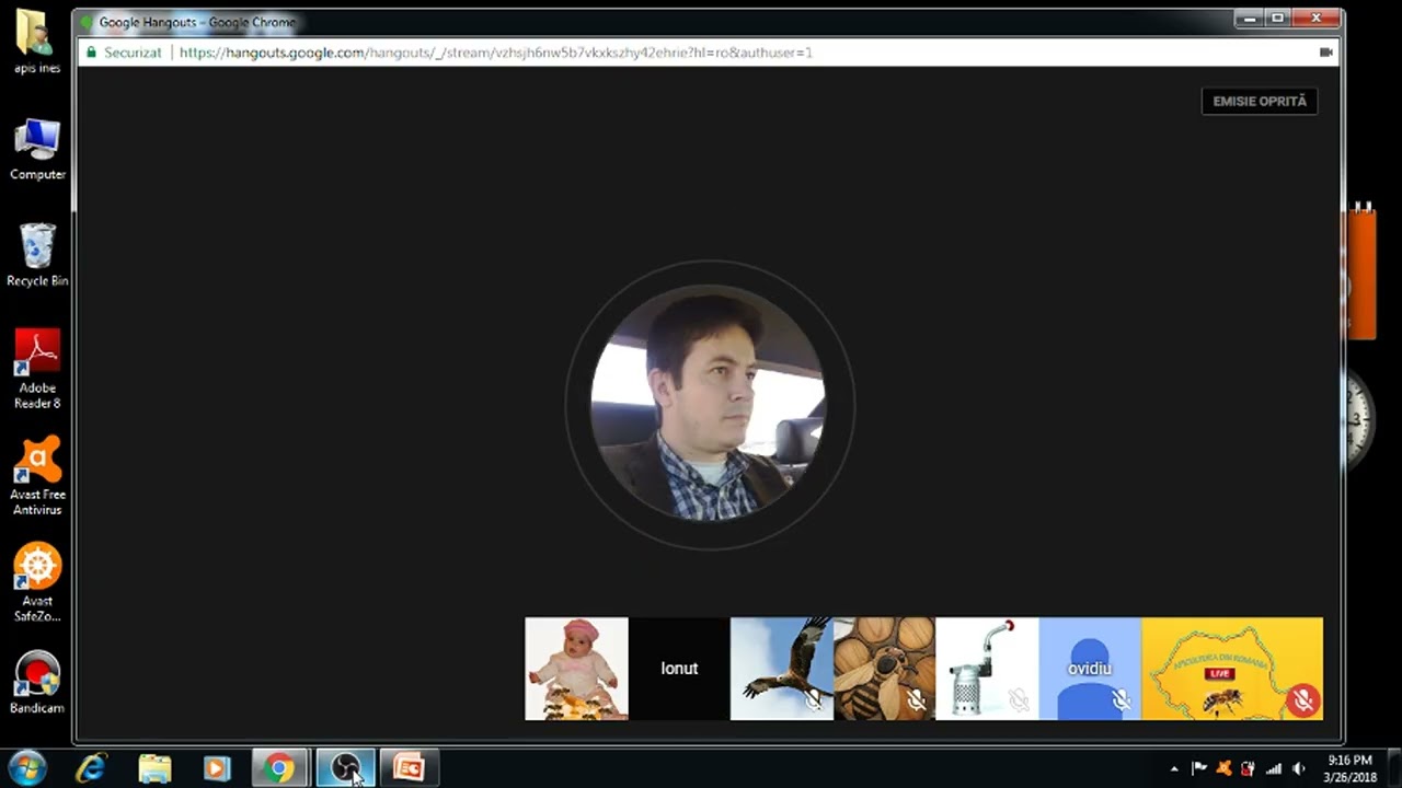 Eu, Ionut & Ovidiu 2018-03-26 Ep6 Discutii Apicole CM 