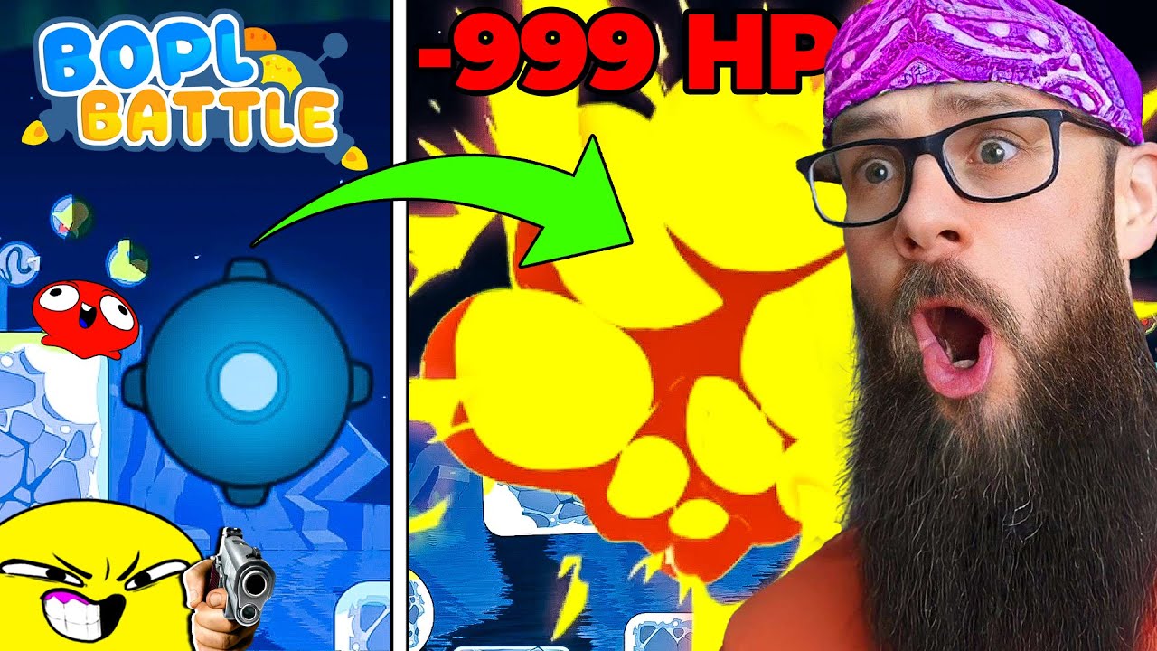 🔥 Stworzyłem *NAJWIĘKSZĄ MINĘ* Zadała -999 HP w BOPL BATTLE z EKIPĄ!