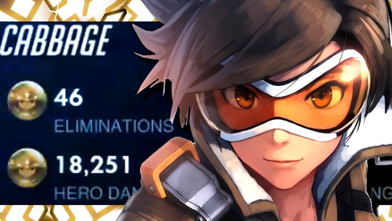 KABAJI TOP 500 TRACER! 46 ELIMS! [ OVERWATCH SEASON 20 ]