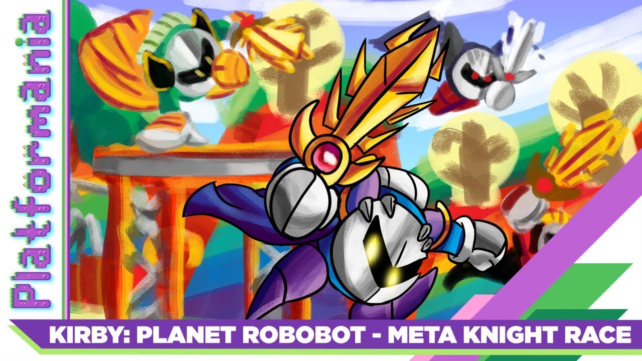 Kirby: Planet Robobot (Meta Knight Race) - Platformania Stream