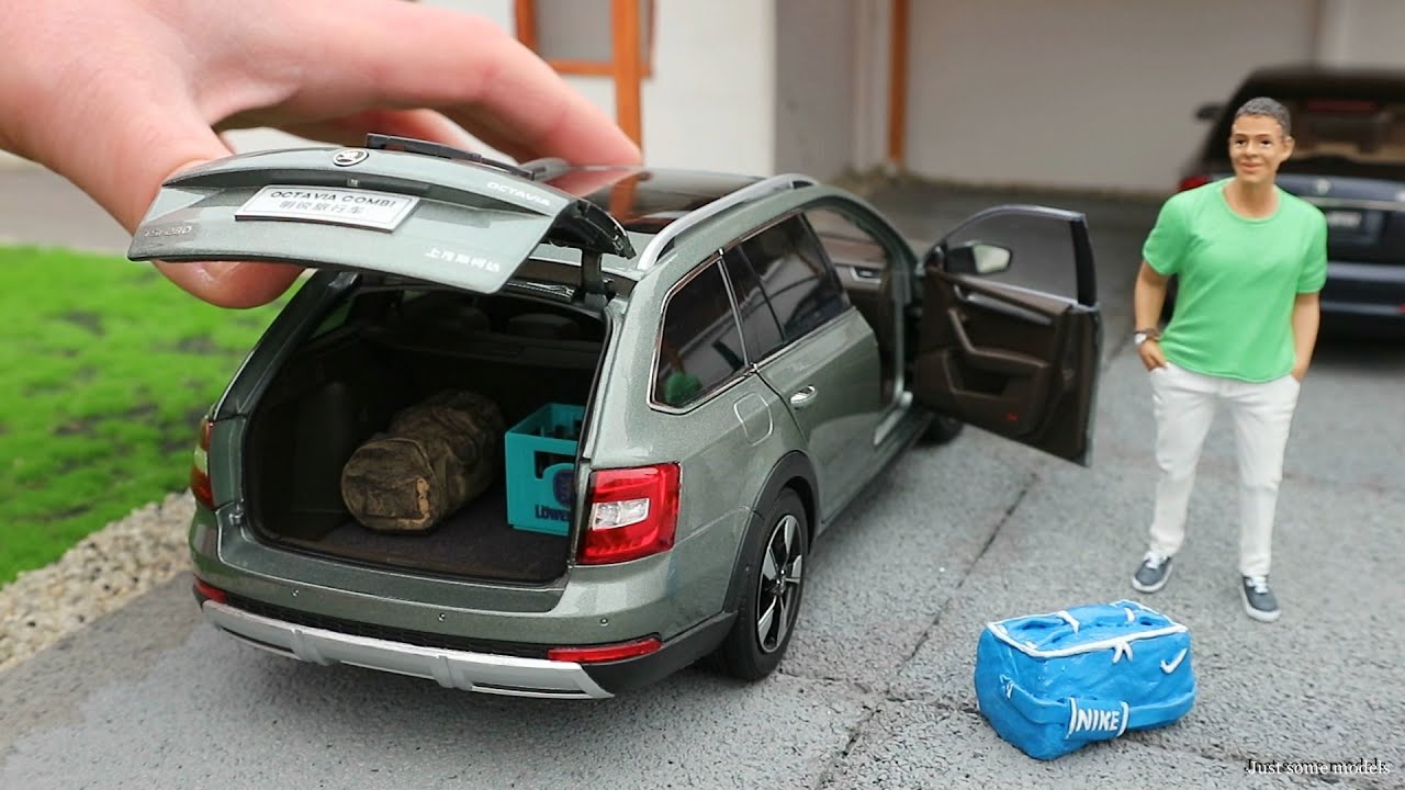 1:18 Skoda Octavia Scout Combi 280 TSI facelift (5E) 2017 - Paudi [Unboxing]
