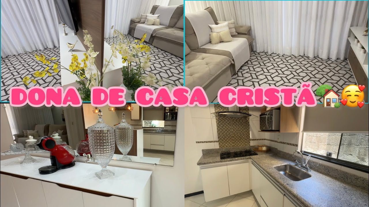 DONA DE CASA CRISTÃ COM A CASA LIMPA E CHEIROSA|LIMPEZA E ORGANIZAÇÃO RÁPIDA🏡🥰