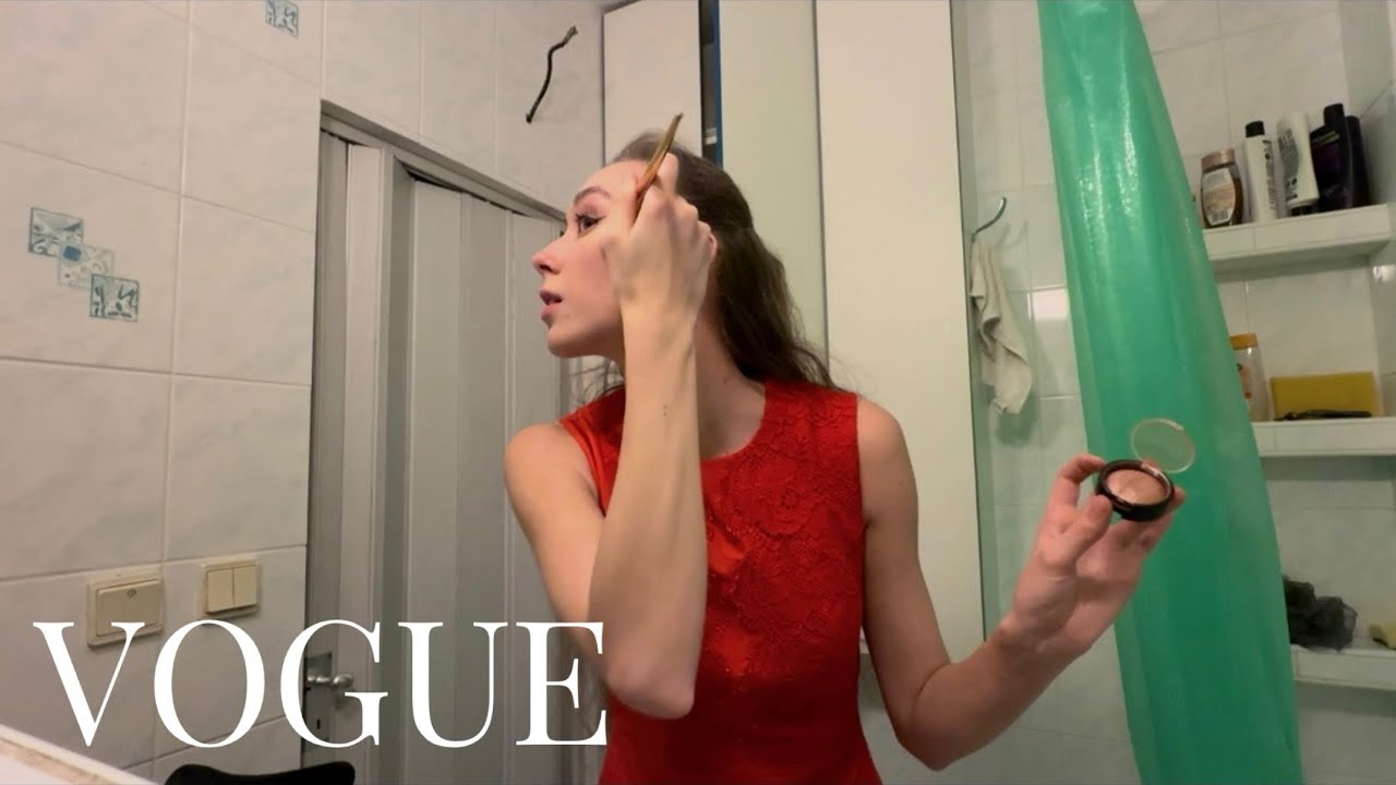 образ за 20 минут до боя курантов | pretending I’m in a vogue beauty secrets video 
