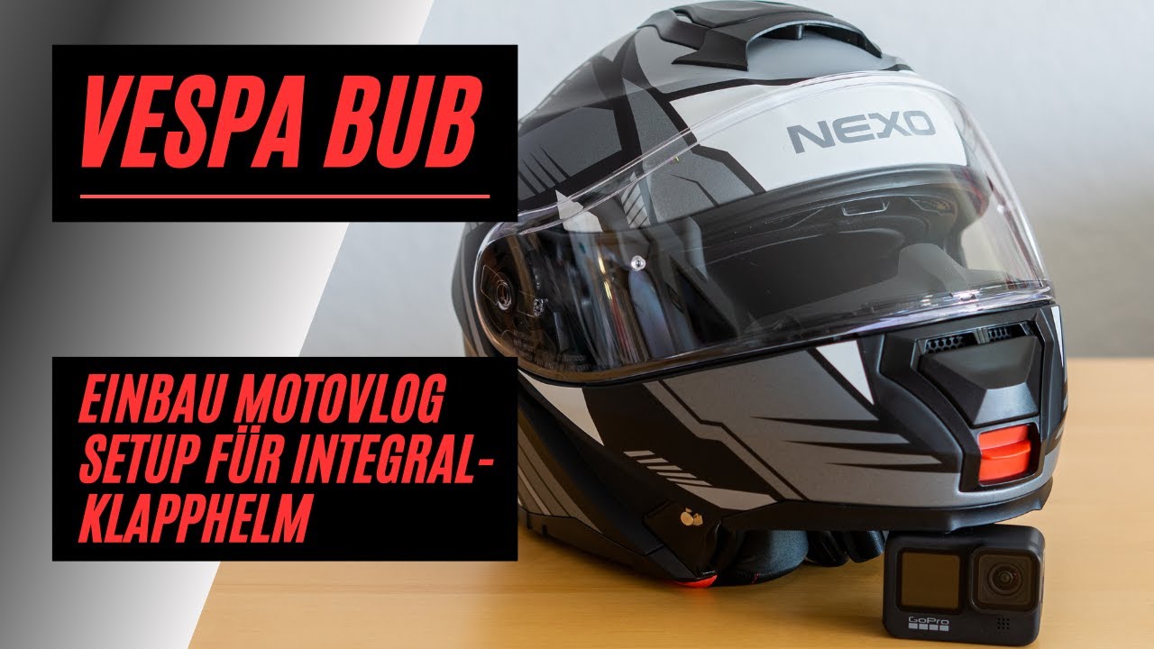 Wohin mit der Action Cam beim Integralklapphelm?