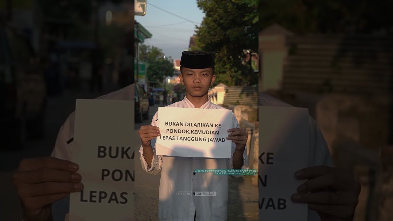 Pondok BUKAN PELARIAN #kyaisyarifuddin#pondoksyarifuddin #santrisyarif