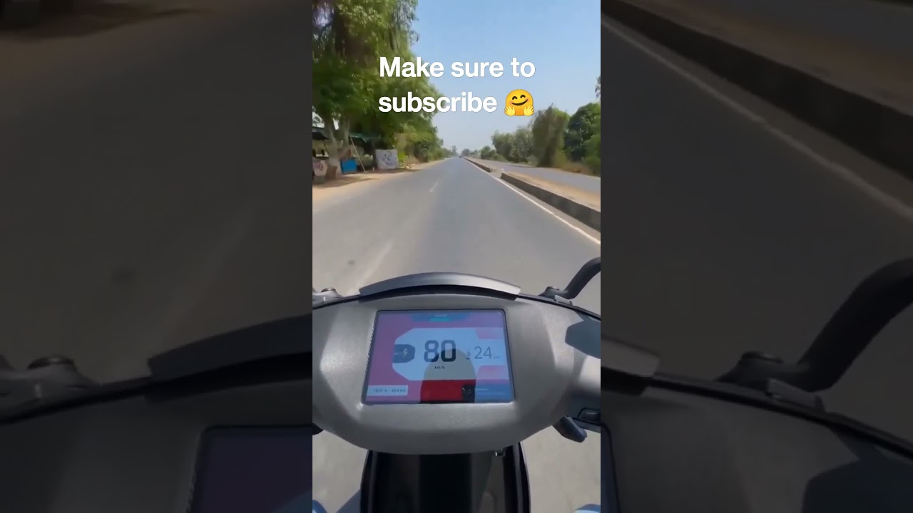 Ather 450x new top speed test #ather450x #topspeed