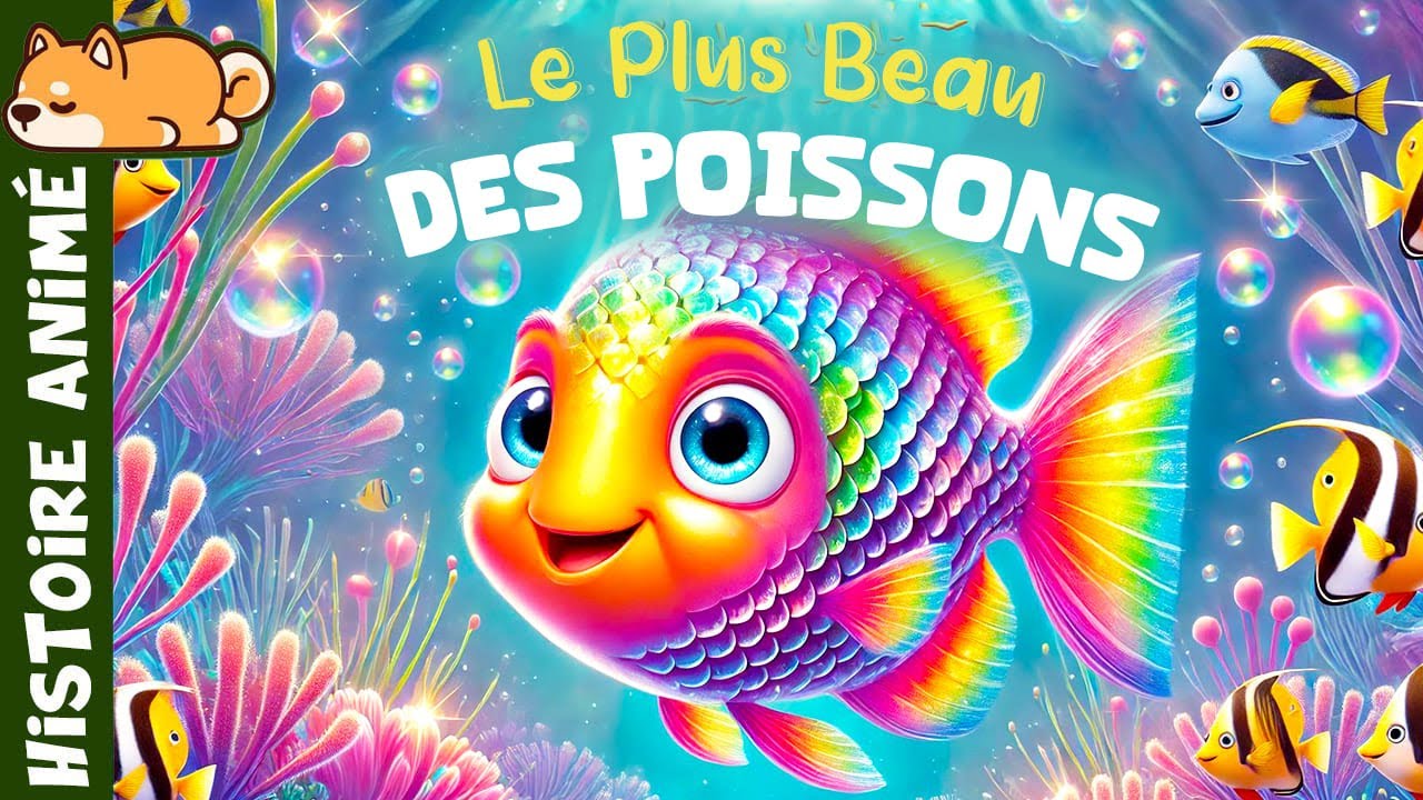 LE PLUS BEAU POISSON DE LA MER🐠histoire pour s'endormir| conte pour enfant, Livre Audio, Arc-en-ciel