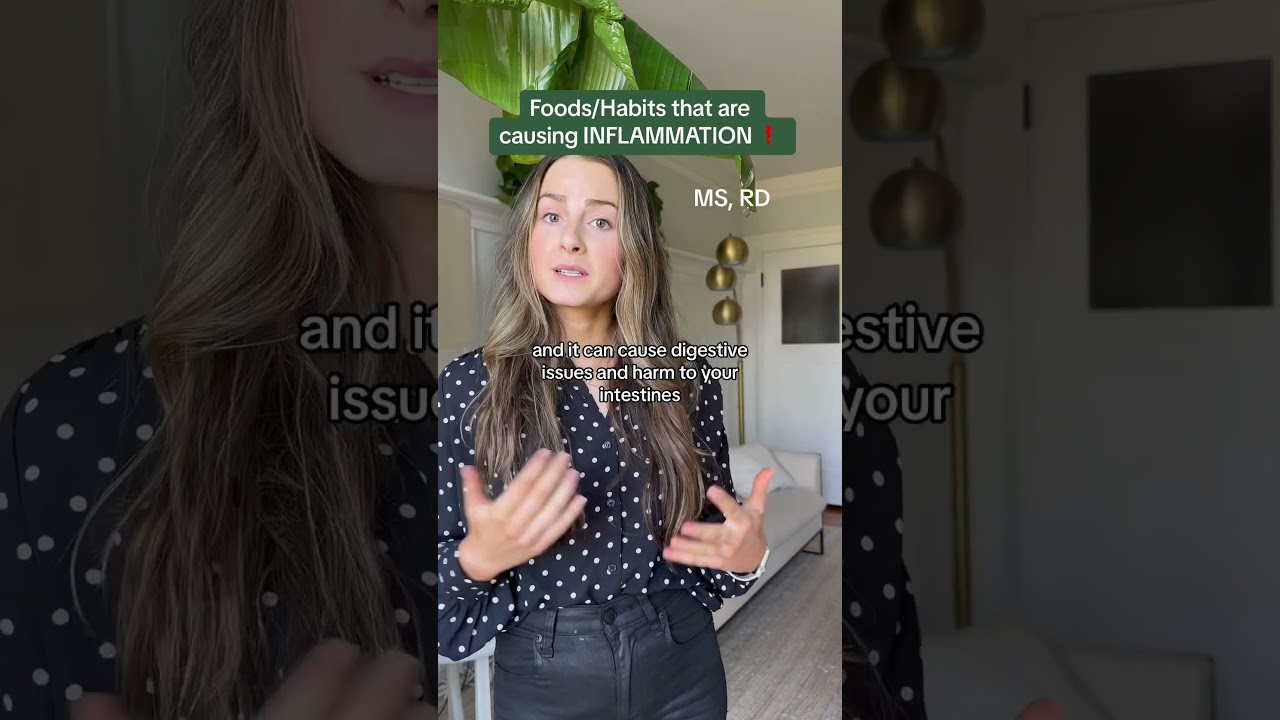 4 things that could be causing INFLAMMATION in your body & digestive system! #guthealth