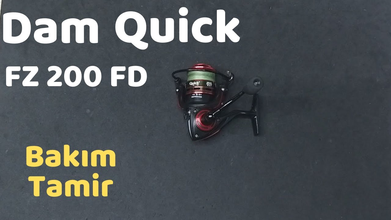 Olta Makinesi Bakım Tamir | Dam Quick FZ200FD | Fishing Reel Maintenance