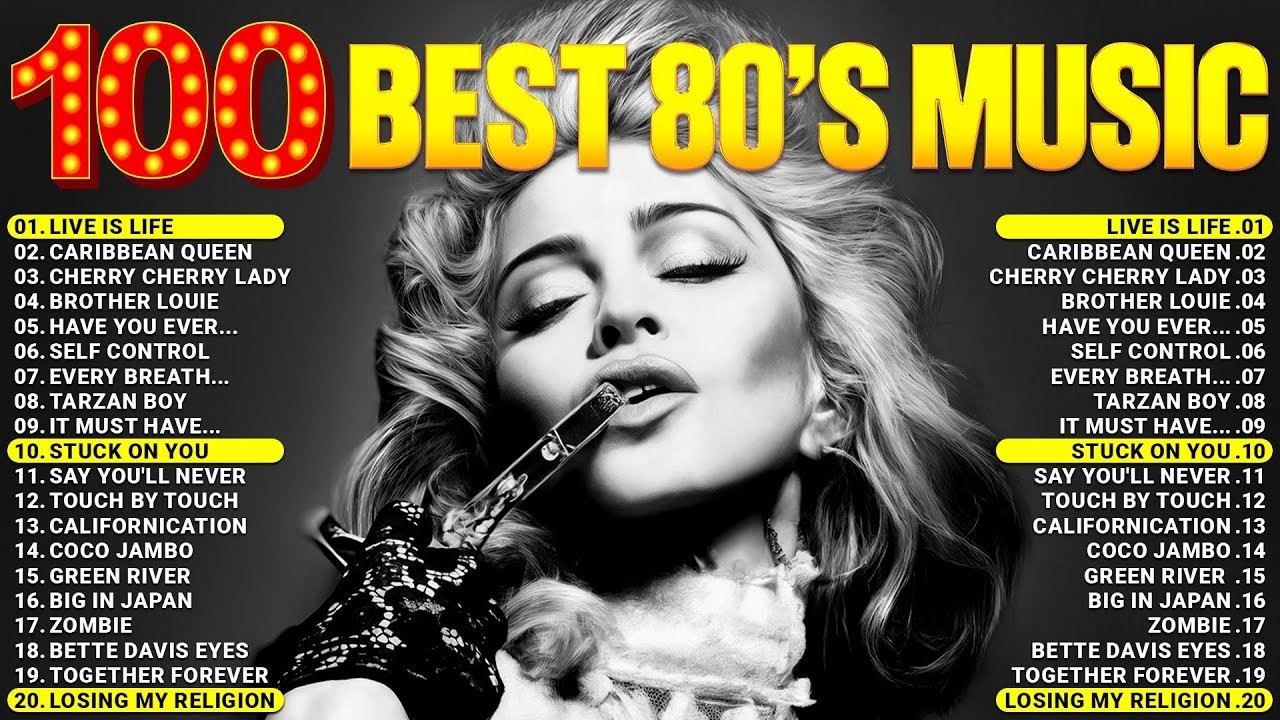 Best of 80s Music Legends - Madonna, Michael Jackson, Cyndi Lauper, Modern Talking, Laura Branigan..
