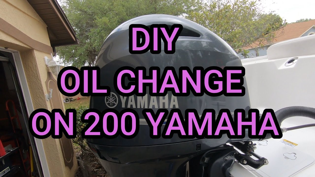 Замена масла в подвесном лодочном моторе Yamaha 200 л.с. своими руками. 20-часовое обслуживание.