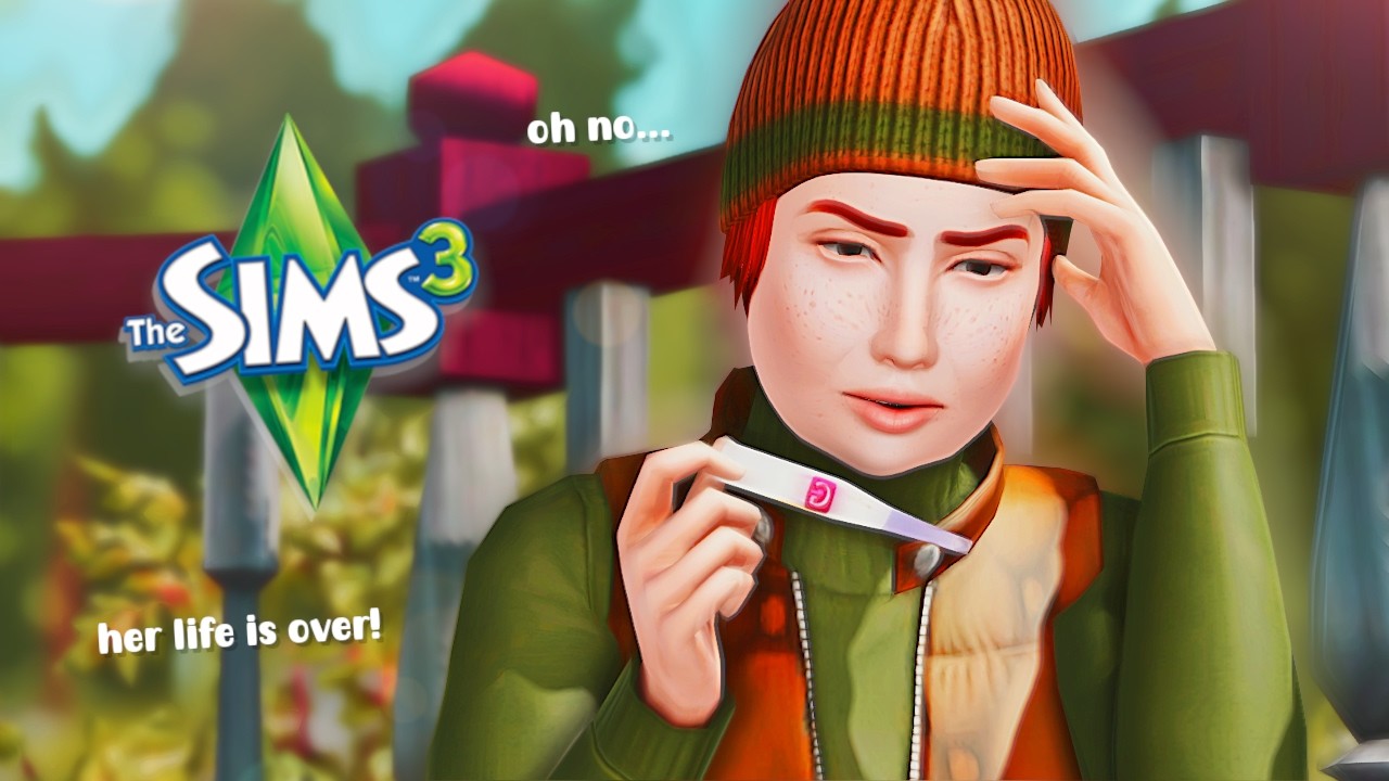 Как исправить печальную жизнь Клэр Урсин во время беременности! 💔🍼 - The Sims 3