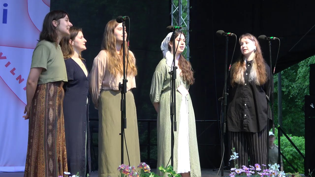 Pijakėli mana. Merginų folkloro grupė OPKA. Skamba skamba kankliai. Vilnius 2024 05 25
