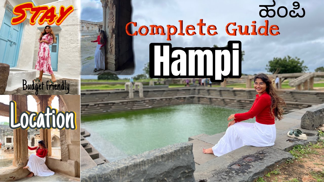 Hampi - Budget friendly Stay starts 800₹ , heritage place visit with guide | Akshata Nayak