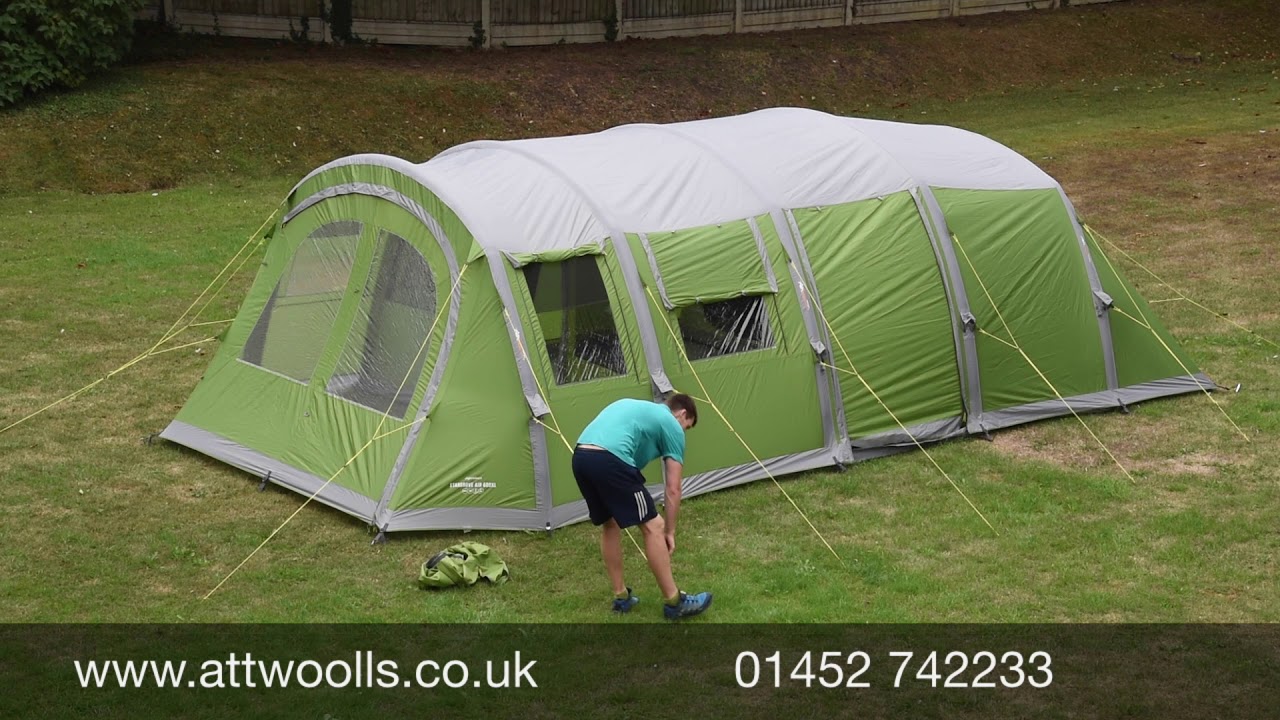 Vango Stargrove Air 600XL Pitching & Packing Video (Real Time)