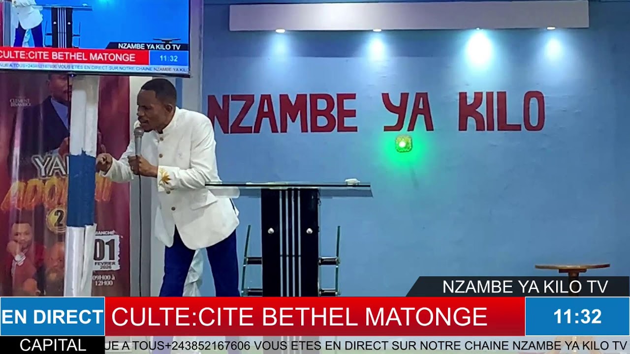 CULTE DOMINICAL CITE BETHEL MATONGE