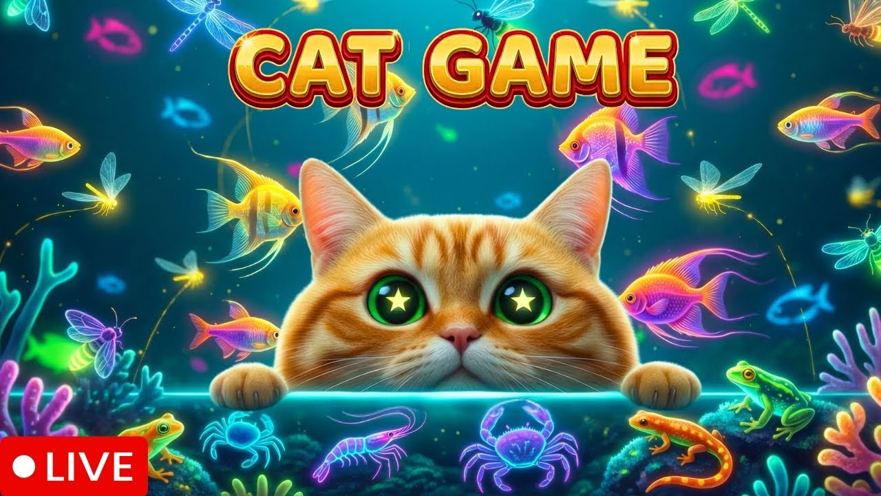 Live TV: CAT REFLEX TRAINING🧶Birds and Rabbits Hunt Game🐾Vet Suggested Play for Agility & Focus 2026
