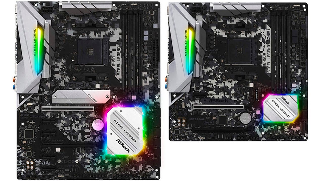 ОБНОВЛЕНИЕ ПРОШИВКИ БИОСА НА ASROCK B450m Steel Legend