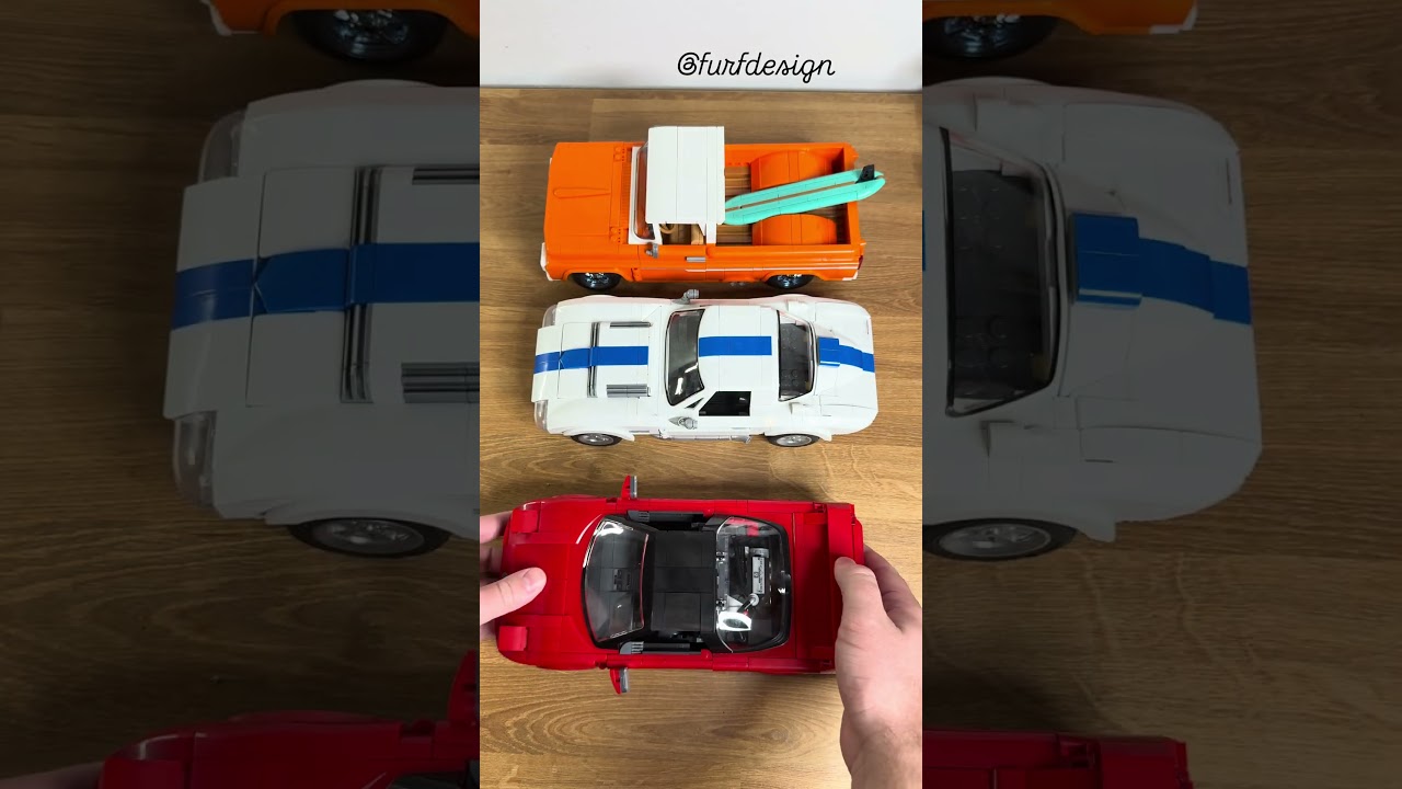 These 3 Mattel Brick Shop Elite Series Cars have some incredible detail and look fantastic!