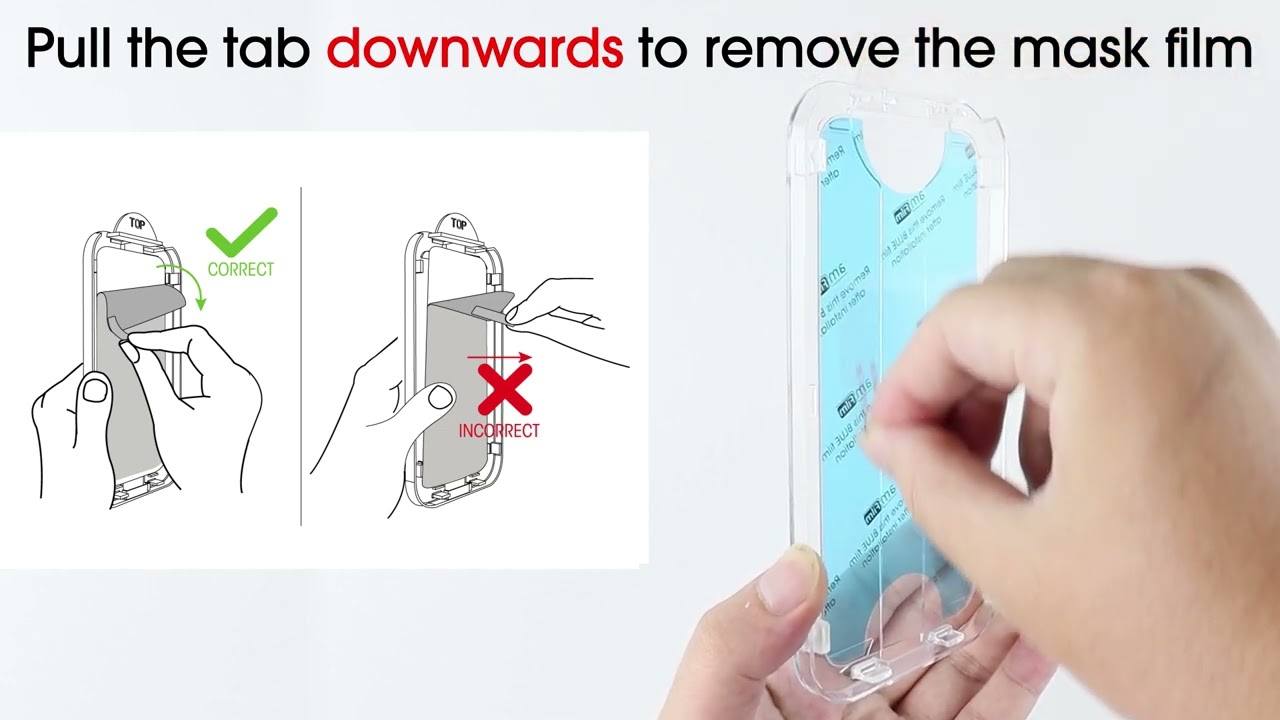 amFilm OneTouch Glass Screen Protector Installation Guide | iPhone 16 Series (2)