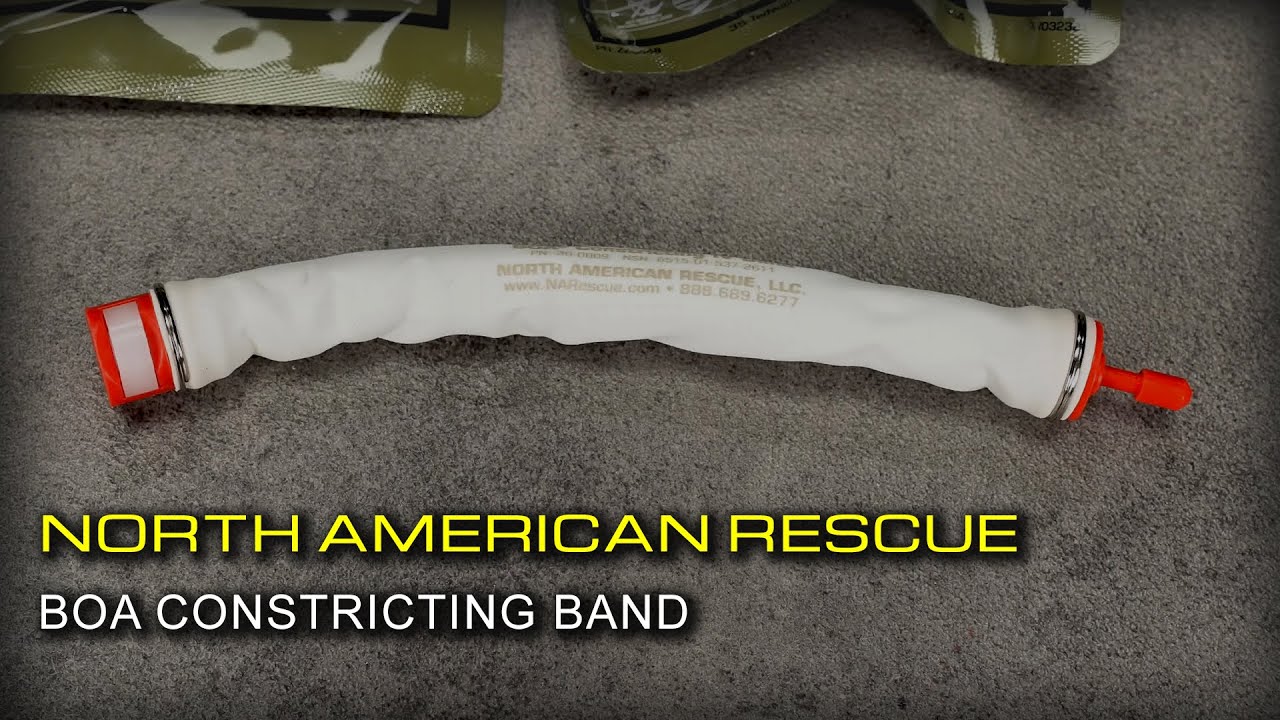 NORTH AMERICAN RESCUE - BOA CONSTRICTING BAND - ZUGANG LEGEN LEICHT GEMACHT?!