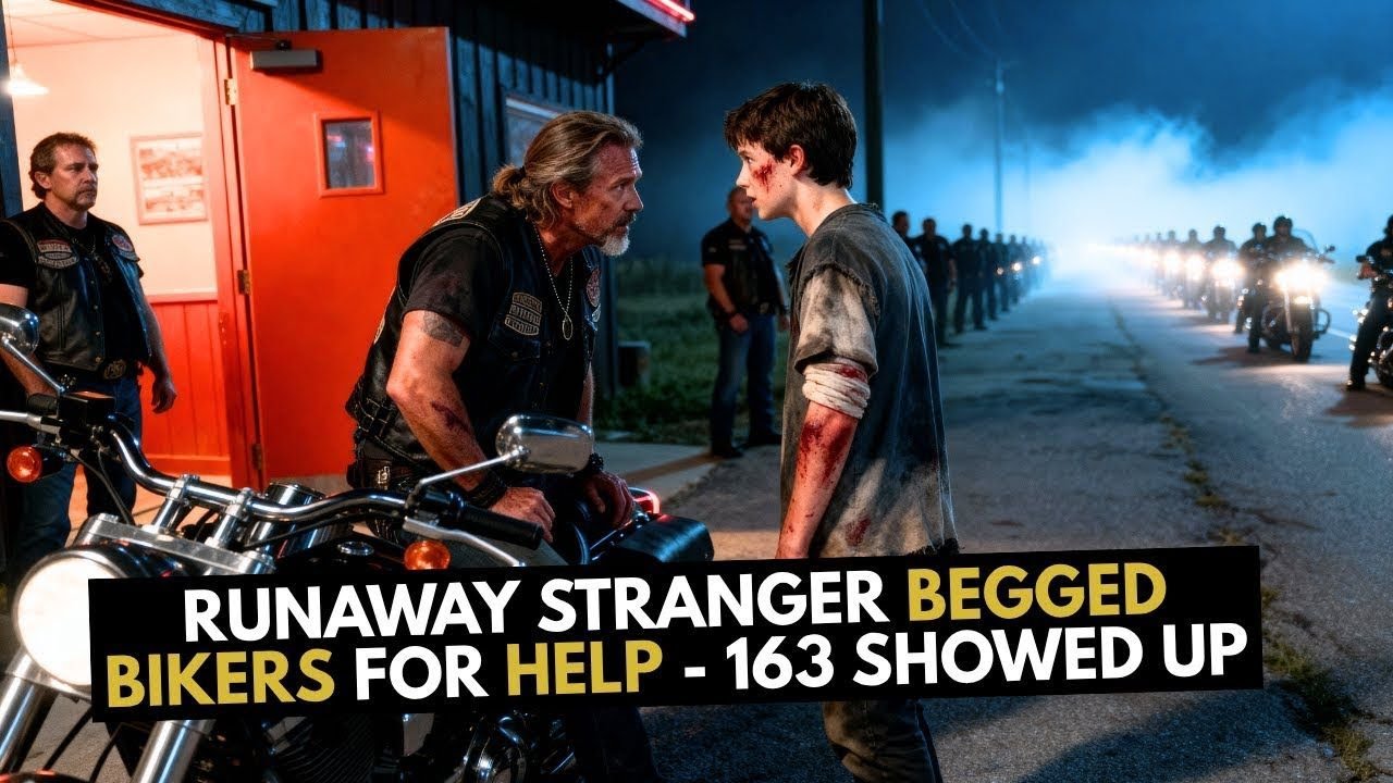 Runaway Stranger With Burn Marks Begged Hells Angel My Uncle Is Doing It, 163 Bikers Showed Up..
