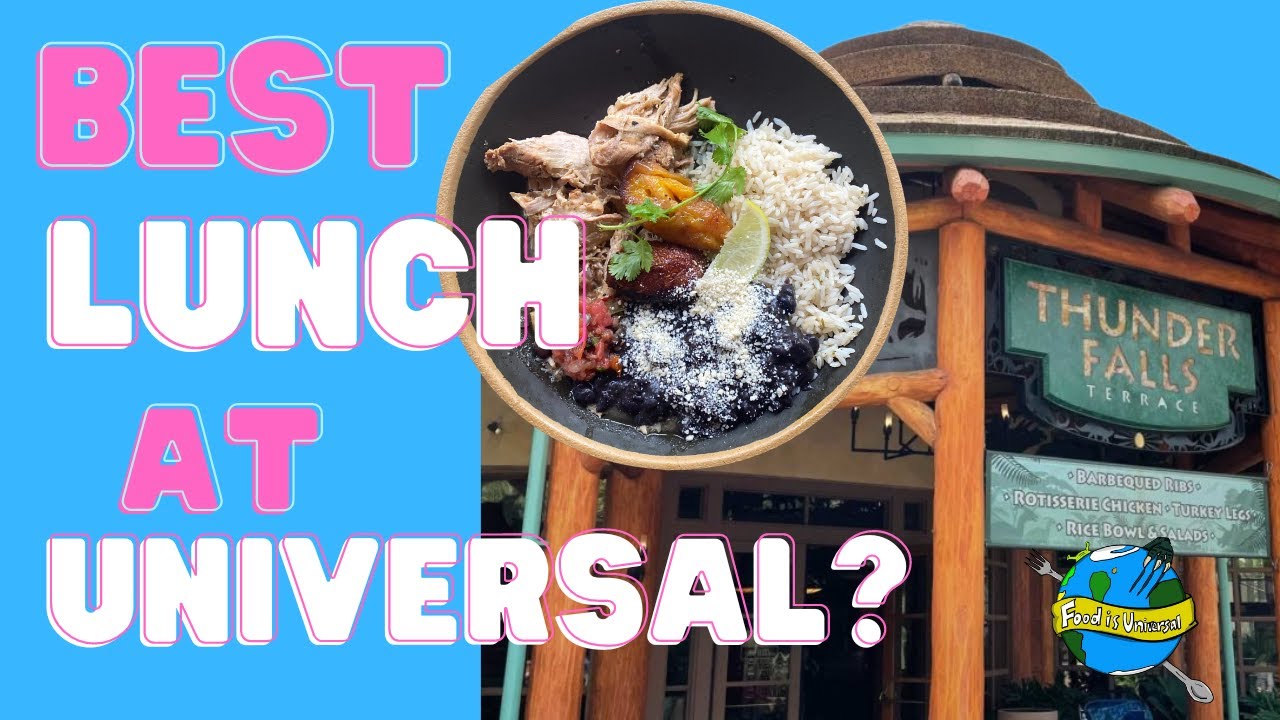 Thunder Falls Terrace | Universal Orlando Food Review #universalorlando #islandsofadventure