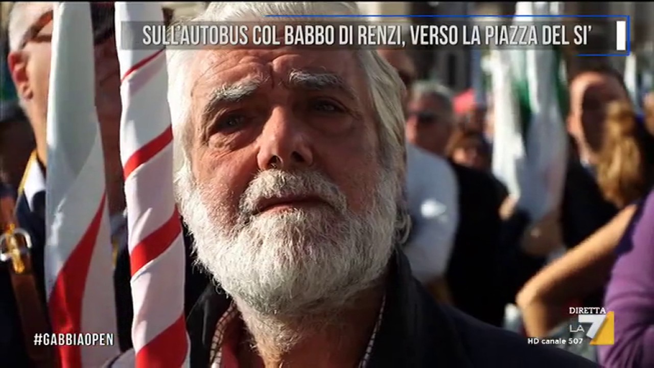 Sull'autobus con babbo Renzi verso la piazza del PD