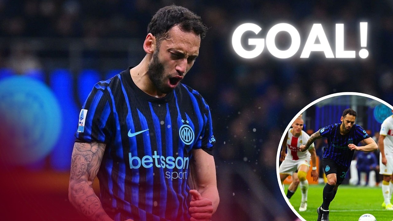 ʜᴀᴋᴀɴ ᴄ̧ᴀʟʜᴀɴᴏɢ̆ʟᴜ came on and scored in his team’s victory - Performance summary