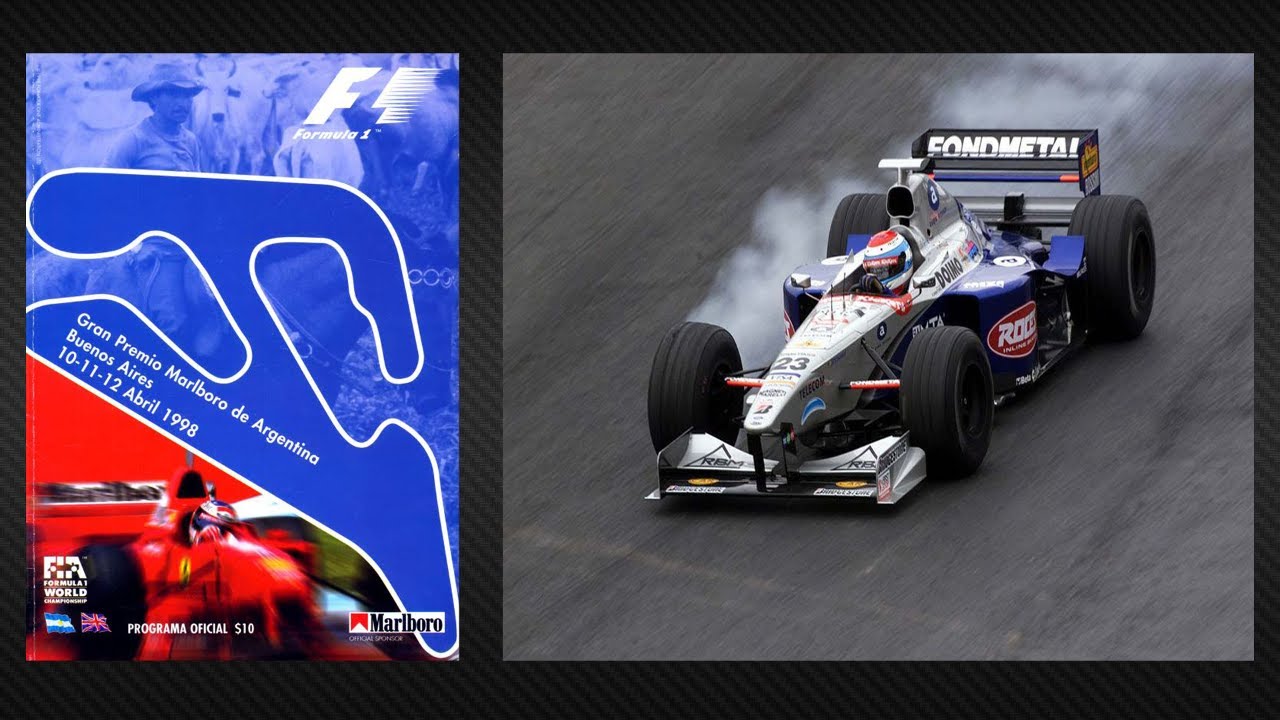 F1 1998 | Esteban Tuero Onboard | Buenos Aires | Minardi | F1 Challenge | HD |