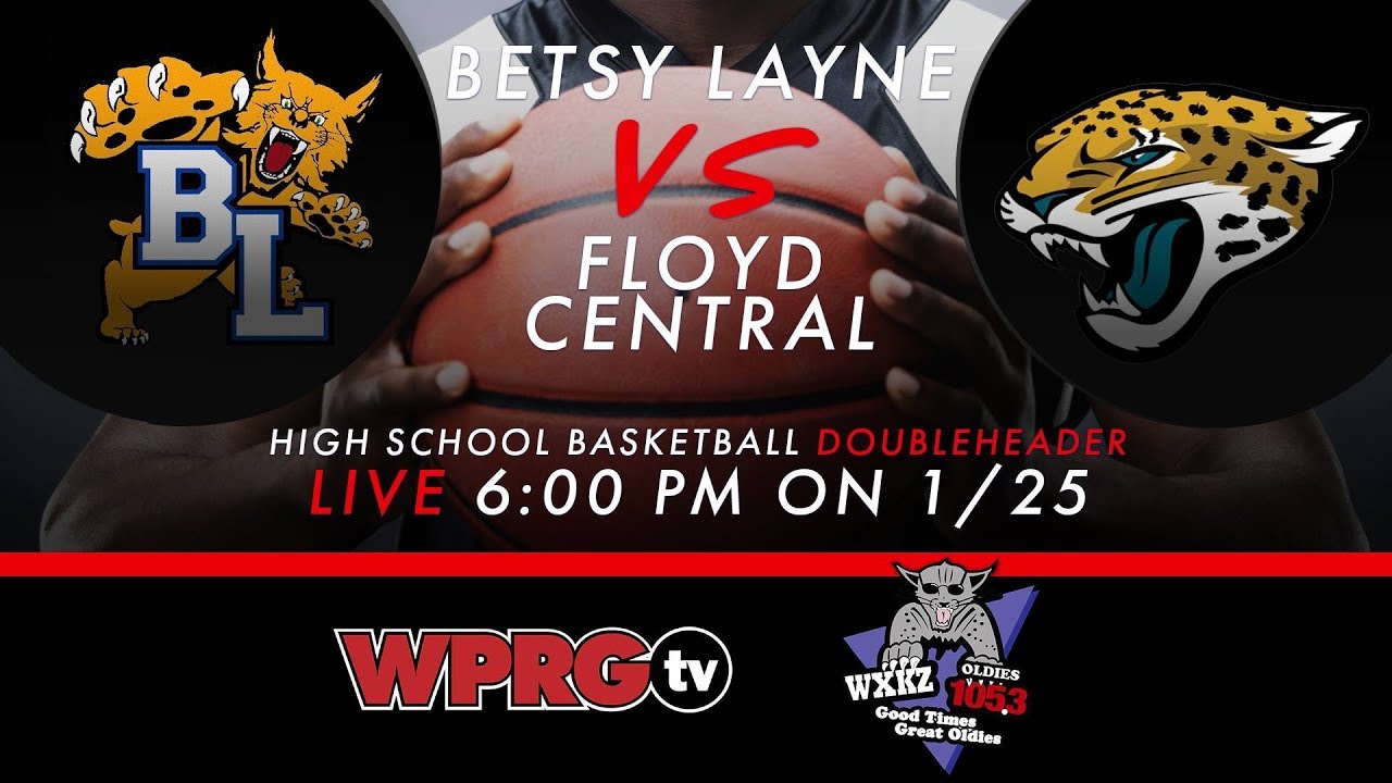 Betsy Layne vs. Floyd Central Double Header High School Basketball on IMSN (January 25, 2019)