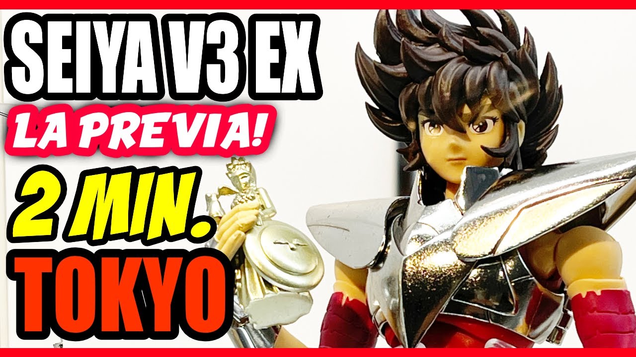 MYTH CLOTH EX PEGASUS SEIYA V3 | LA PREVIA EN 2 MIN DESDE TAMASHII NATIONS TOKYO 🇯🇵 JAPAN GEEK