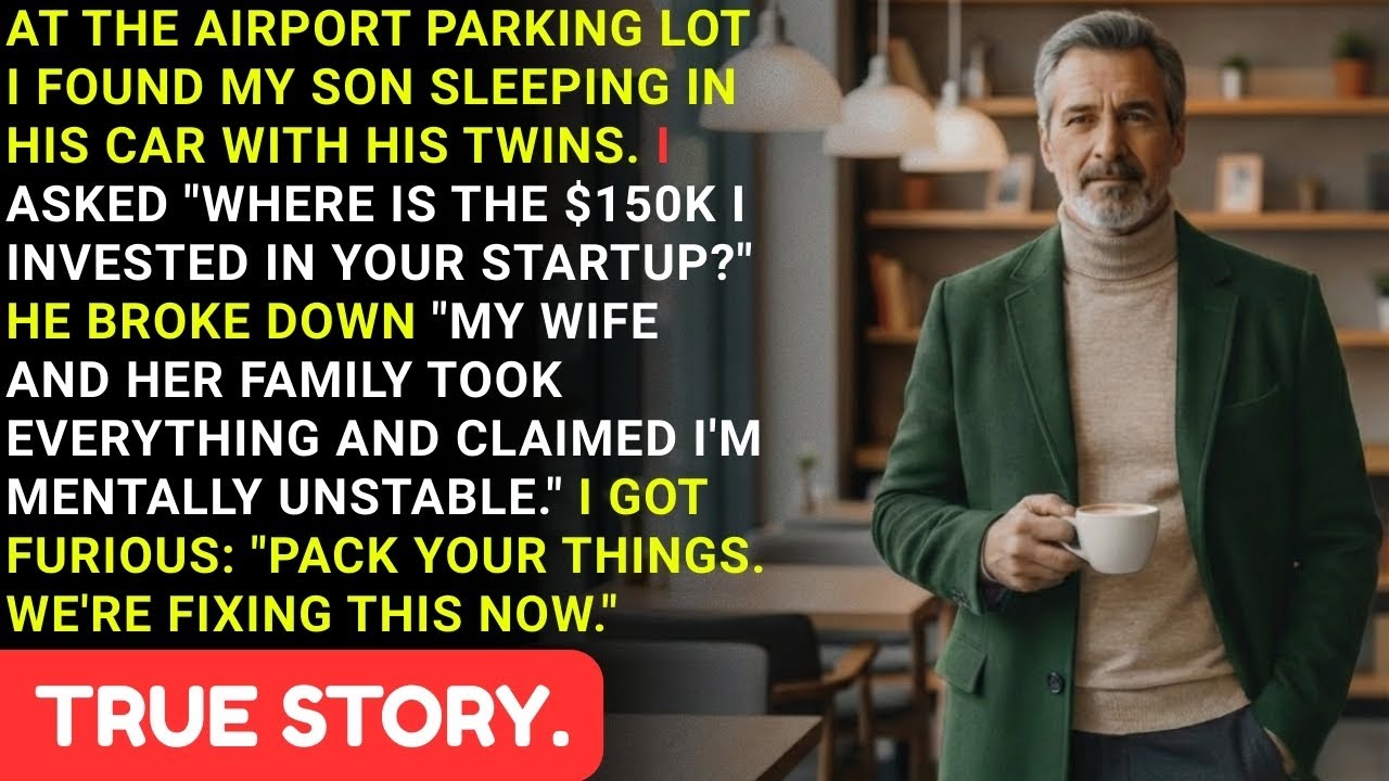 I found my son living in his car with my grandsons — then I uncovered his wife’s betrayal...