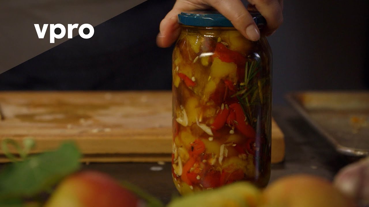 Paprika op olie recept uit Koken met van Boven